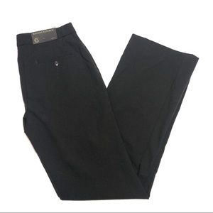 Banana Republic Black Wool Logan Trouser Pant
